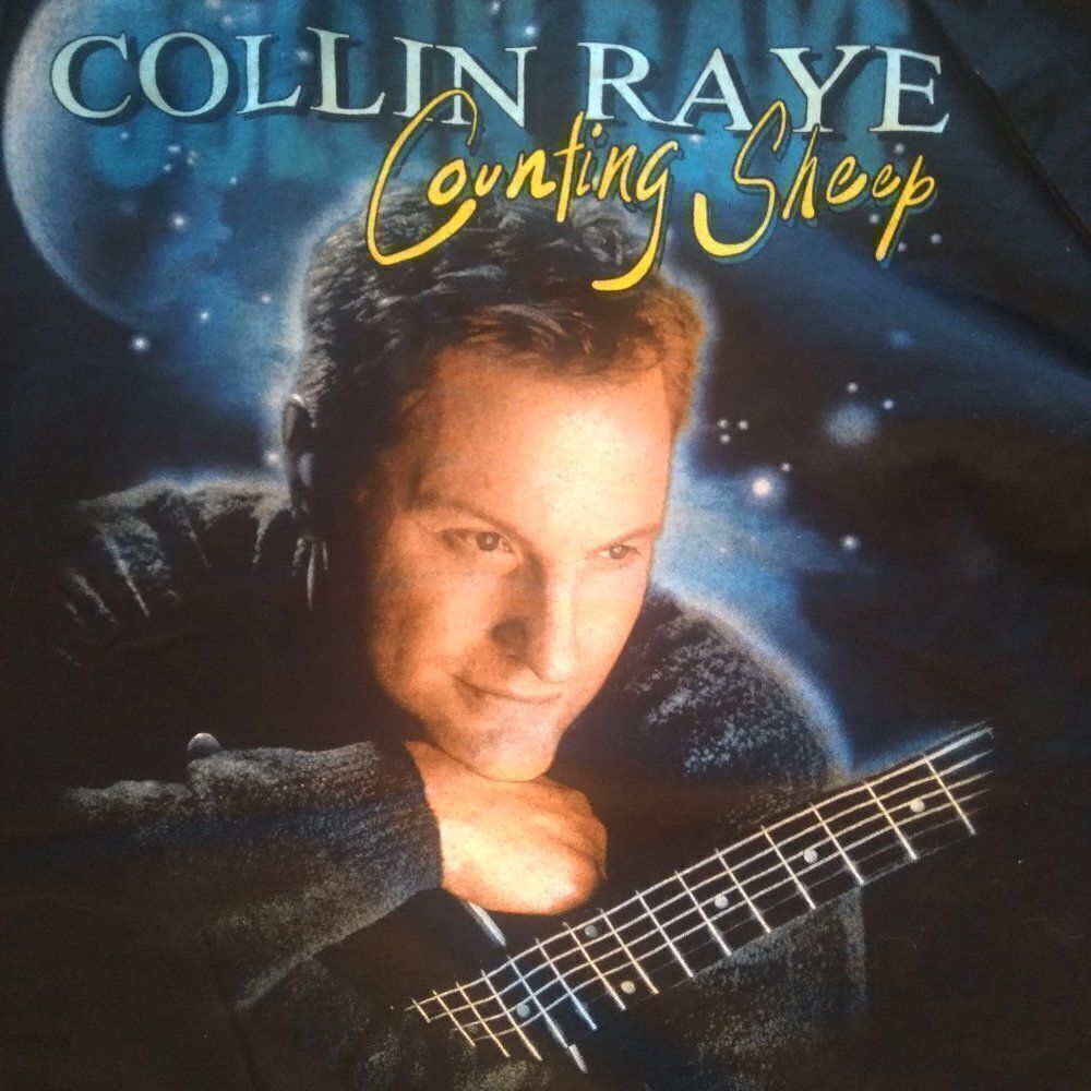 Deadstock Vintage Collin Raye Counting Sheep Tour T-Shirt